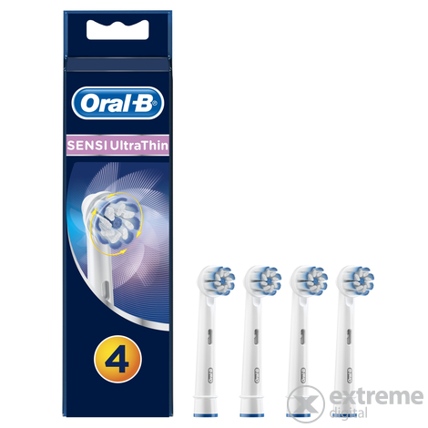 Oral-B EB60-4 Sensi Ultrathin Ersatzköpfe, 4er Pack