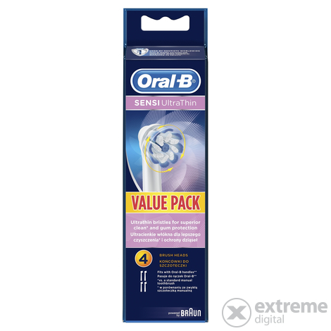 Oral-B EB60-4 Sensi Ultrathin Ersatzköpfe, 4er Pack