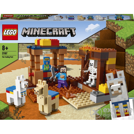 LEGO® Minecraft™ 21167 A kereskedelmi állomás