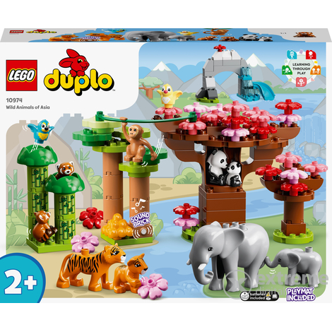 LEGO® DUPLO® Town 10974 Ázsia vadállatai