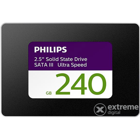 Philips 2,5" SATA III SSD 240GB Ultra Speed Internes SSD-Laufwerk