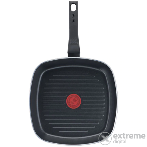 Tefal B5674053 Simply Clean Red grill tava, 28 x 26 cm
