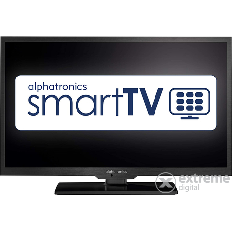 Alphatronics SL-24 DSBAI+ 24" (60 cm) Smart LED TV / DVD / 12-230V