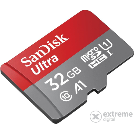 SanDisk 32GB Ultra Android microSD, A1, Class 10, UHS-I (186503)