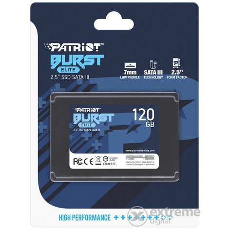 Patriot Burst Elite SATA3 120GB interne SSD