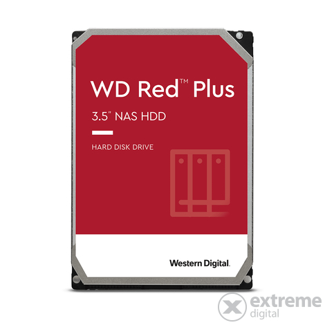 Western Digital 3.5" 6TB SATA3 5400rpm 128MB Caviar Red Plus HDD (WD60EFZX)