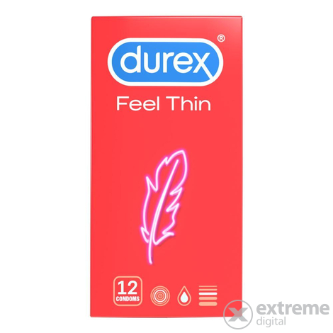 Durex Feel Thin kondom, 12 kom.