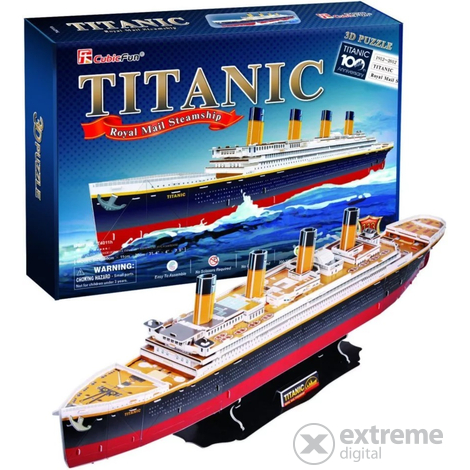 3D puzzle mali Titanic  642