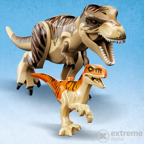 LEGO Jurassic World 76948 T-Rex & Atrociraptor: Dinosaurier-Ausbruch