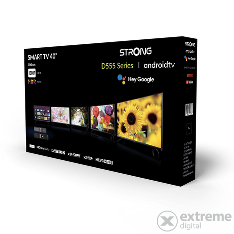 Strong SRT 40FD5553 101,6 cm (40") Full HD Smart TV Wi-Fi Črna