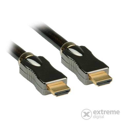 Roline HDMI Ethernet, Ultra HD, M/M 5 m kábel, fekete