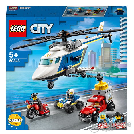 LEGO® City Police 60243 Rendőrségi helikopteres üldözés