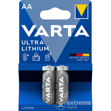 Varta Ultra Lithium AA ceruzaelem 2db