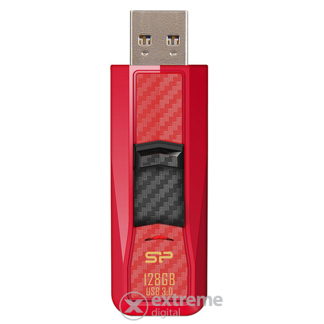 Silicon Power Blaze B50 USB 3.0 128GB pendrive, piros (SP128GBUF3B50V1R)
