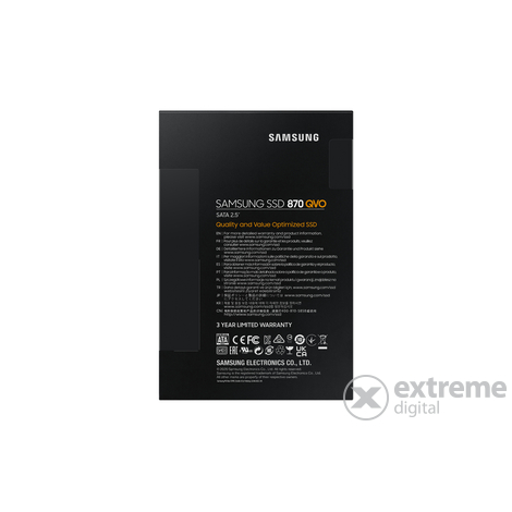 Samsung 870 QVO 8TB SSD (MZ-77Q8T0BW, SATA 6 Gb/s)