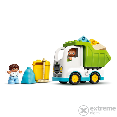 LEGO® DUPLO Town 10945 Smetlarski kamion i kante za reciklažu