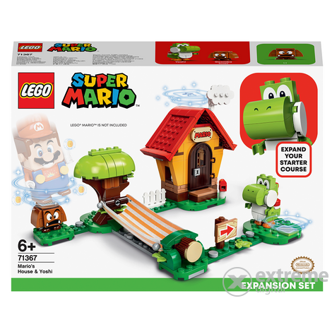 LEGO® Super Mario™ 71367 Mario™ háza & Yoshi kiegészítő szett