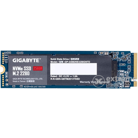 Gigabyte M.2 2280 NVMe Gen3x4 256GB internes SSD-Laufwerk