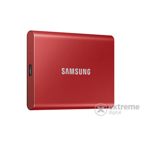 Samsung T7 Touch 1TB externý SSD disk, červený (MU-PC1T0R/WW)