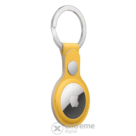 Apple AirTag Schlüsselanhänger aus Leder, Meyer Lemon (MM063ZM/A)
