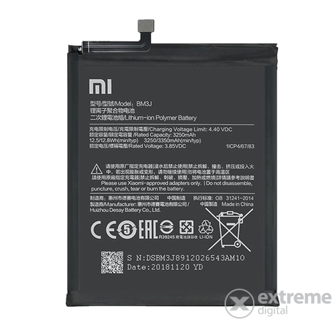 Xiao 3350 mAh LI-Polymer baterie pro Xiaomi Mi 8 Lite (vyžaduje odbornou montáž)
