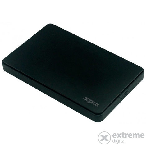 Approx 2,5" vanjsko kućište, USB3.0, SATA, 9,5 mm visoka HDD kompatibilnost, crna