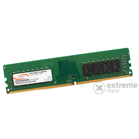CSX ALPHA pamäť RAM - 4GB DDR4 (2400Mhz, 288pin, CL17 1.2V)