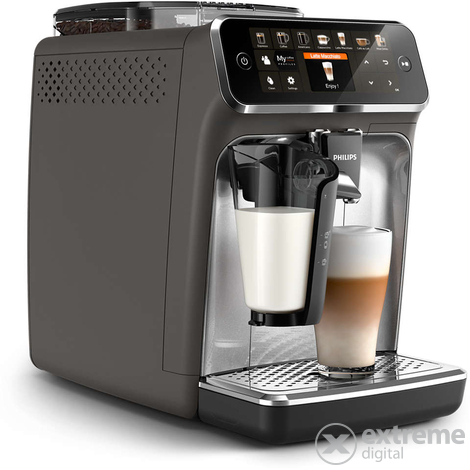 Philips Series 5400 LatteGo EP5444/70 automatický kávovar s LatteGo napěňovačem + zrnková káva 250 g