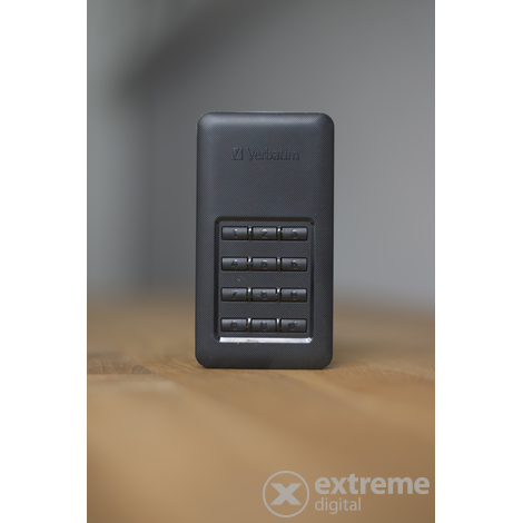 SSD Verbatim 256GB "Secure Portable", schwarz