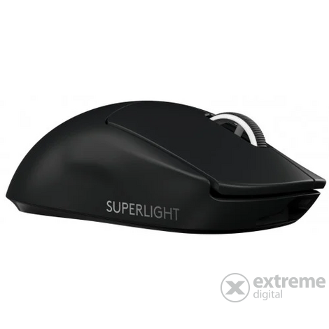 Logitech Pro X Superlight vezeték nélküli gamer egér, fekete