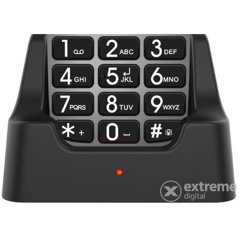 Evolveo EasyPhone EP800 FM Dual SIM mobilni telefon za starije osobe, Silver