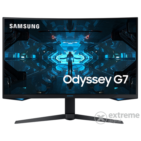 Samsung LC32G75TQSUXEN WQHD 240Hz Ívelt gamer LED monitor
