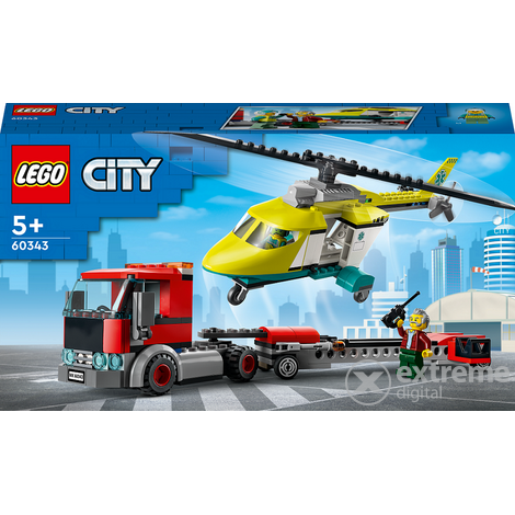 LEGO® City Great 60343 Vehicles Mentőhelikopteres szállítás