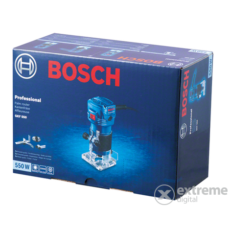 Bosch Professional GKF 550 Glodalica rubova, 550 W