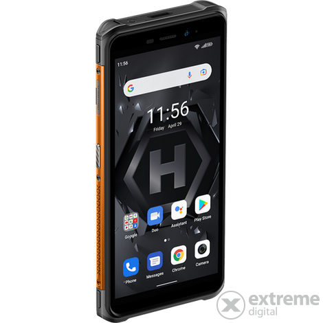 myPhone HAMMER Iron 4 5,5" pametni telefon z dvema karticama SIM, črno/oranžen