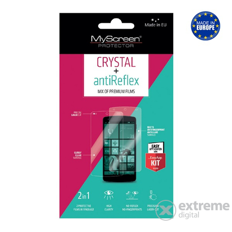 Myscreen zaštitna folija sa krpicom Nokia Lumia 625, crystal-antireflex (GP-37682)