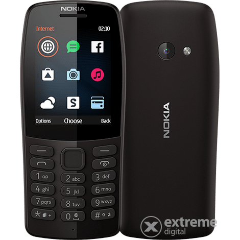 Nokia 210 Dual SIM klasičan mobitel, Black