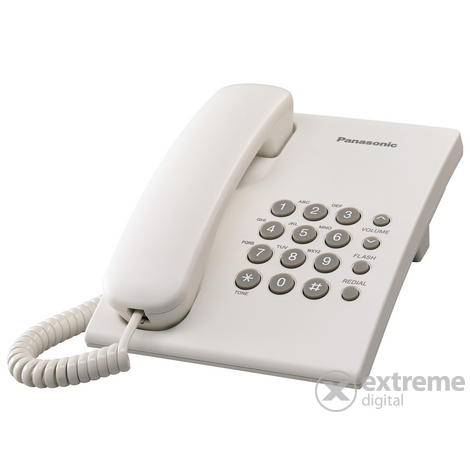 Panasonic KX-TS500HGW Analogtelefon, weiß