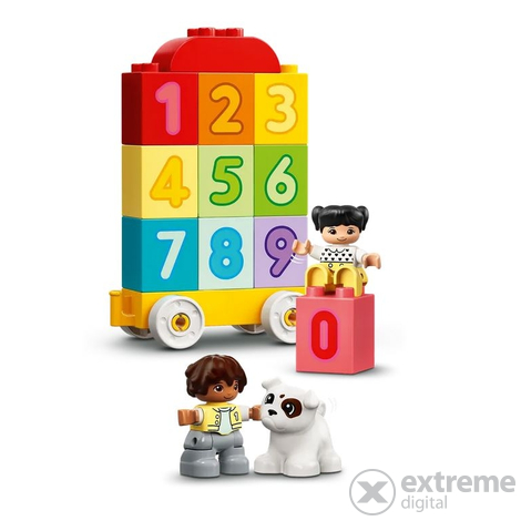 LEGO® DUPLO My First 10954 Vláček s čísly – Učíme se počítat