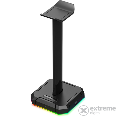 Redragon Scepter Pro stalak za slušalice, RGB osvjetljenje, crni