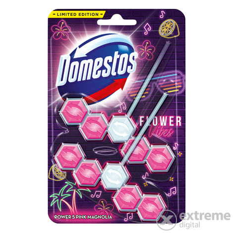 Domestos Power 5 Toilet Heroes Limited Edition WC-rúd, Fragrance Fanatic, 2x55g