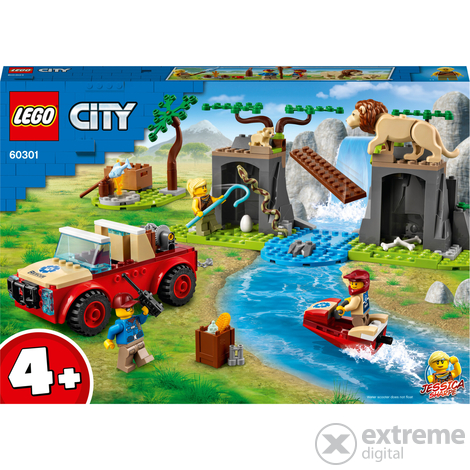 LEGO® City Wildlife 60301 Vadvilági mentő terepjáró
