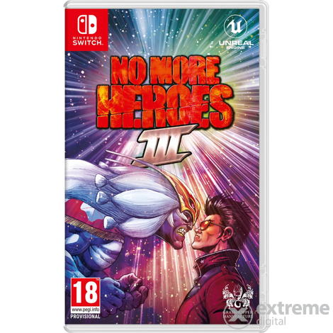 Nintendo Switch No More Heroes 3 játékszoftver