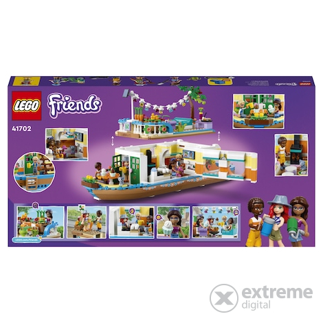 LEGO® Friends 41702 Lakóhajó a csatornán
