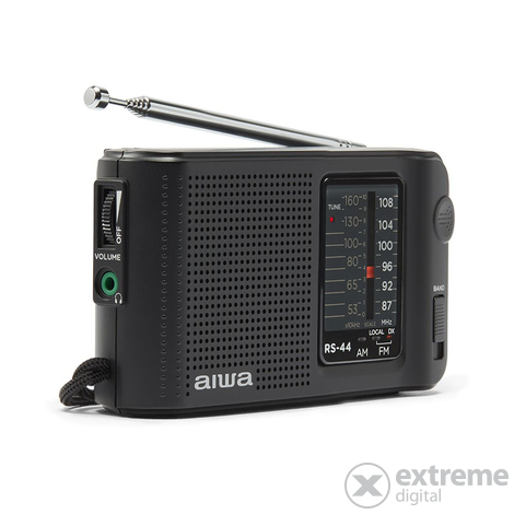 AIWA RS-44 prijenosni radio, crni