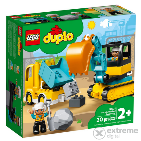 LEGO® DUPLO Town 10931 Kamion i bager gusjeničar