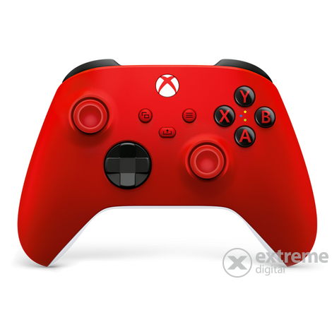 Microsoft Xbox XSX vezeték nélküli kontroller, piros