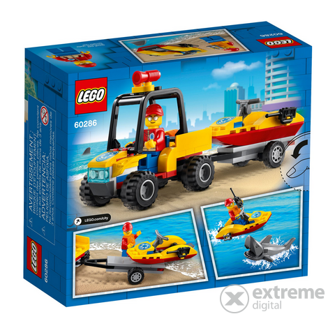 LEGO® City Great Vehicles 60286 Záchranná plážová čtyřkolka
