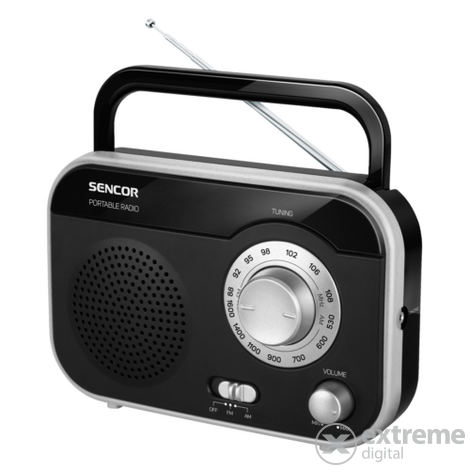 Sencor SRD 210 BS CD radio, crno-srebrni