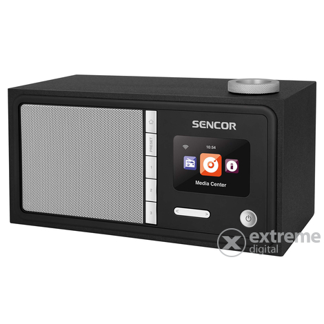 Sencor SIR 5000WDB Digitalni radio DAB+/Internet Radio/FM, crni
